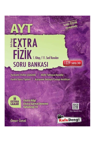 KafaDengi Yayınları 2024 AYT Fizik Extra 1.Kitap Soru Bankası
