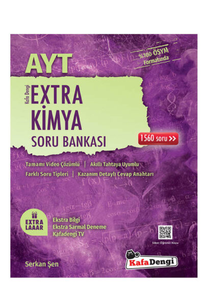 KafaDengi Yayınları 2024 AYT Kimya Extra Soru Bankası