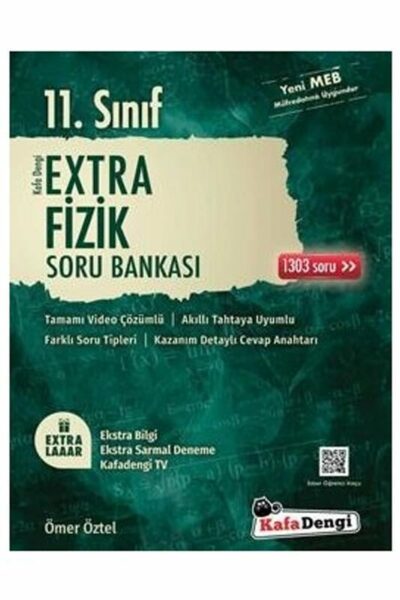 Kafadengi Yayınları 11. Sınıf Fizik Extra Soru Bankası