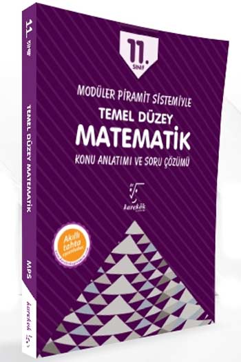 Karekök Yayınları 11. Sınıf Matematik Temel Düzey Konu Anlatımı ve Soru Çözümü