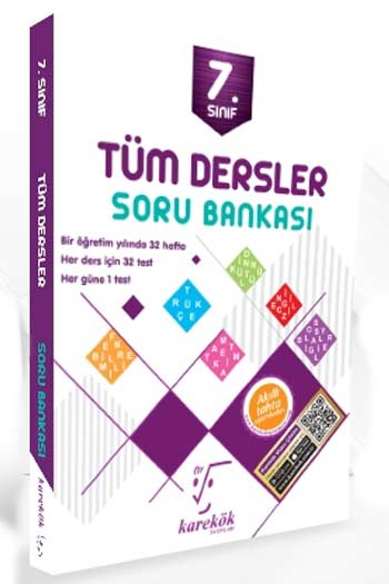 Karekök Yayınları 7. Sınıf Tüm Dersler Soru Bankası