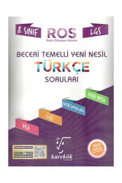 Karekök 8. Sınıf LGS Beceri Temelli Yeni Nesil Türkçe Soruları