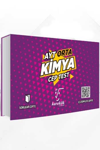 Karekök Yayınları AYT Kimya Orta Cep Test