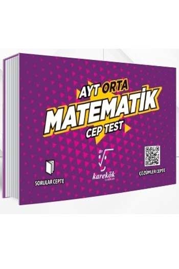 Karekök Yayınları AYT Matematik Orta Cep Test