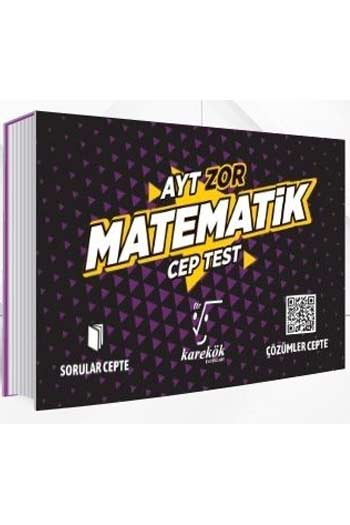 Karekök Yayınları AYT Matematik Zor Cep Test