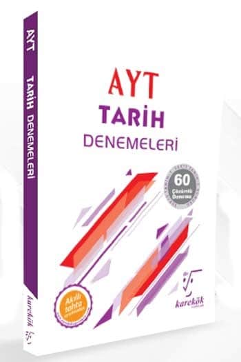 Karekök Yayınları AYT Tarih Çözümlü 60 Deneme