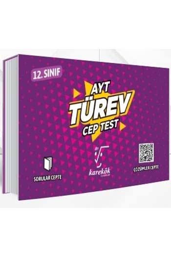 Karekök Yayınları AYT Türev Cep Test