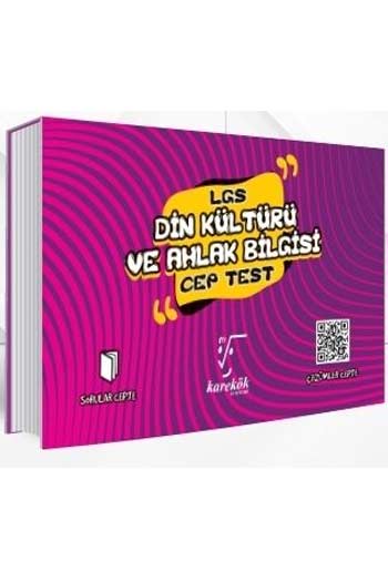 Karekök Yayınları 8. Sınıf LGS Din Kültürü ve Ahlak Bilgisi Cep Test
