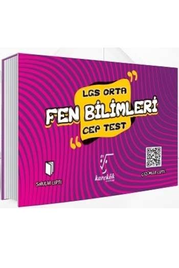 Karekök Yayınları 8. Sınıf LGS Fen Bilimleri Orta Cep Test