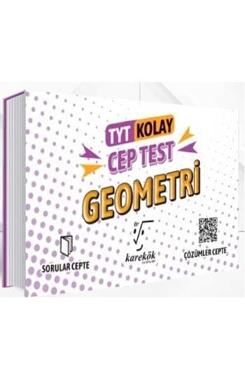 Karekök Yayınları TYT Geometri Kolay Cep Test