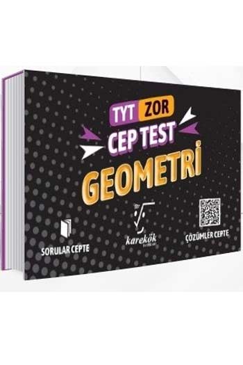Karekök Yayınları TYT Geometri Zor Cep Test