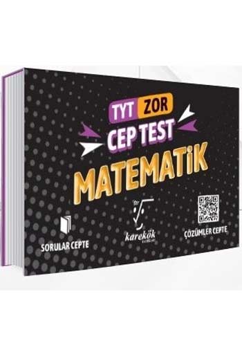 Karekök Yayınları TYT Matematik Zor Cep Test