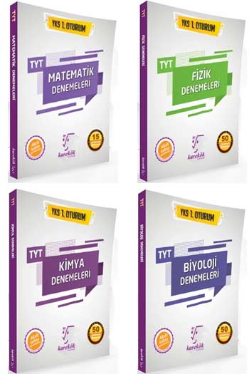 Karekök Yayınları TYT Sayısal Tüm Dersler Çözümlü Deneme Seti