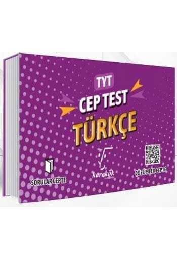 Karekök Yayınları TYT Türkçe Cep Test