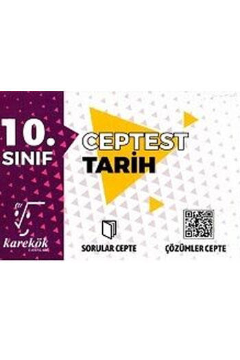 Karekök Yayınları 10. Sınıf Tarih Cep Test