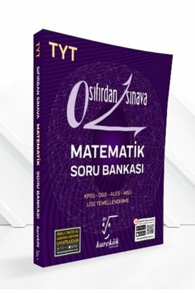 Karekök Yayınları 2021 TYT Sıfırdan Sınava Matematik Soru Bankası