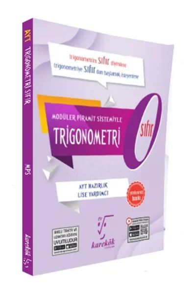 Karekök Yayınları 2024 AYT Trigonometri Sıfır