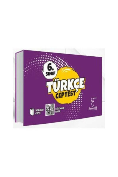 Karekök Yayınları 6.Sınıf Türkçe Cep Test