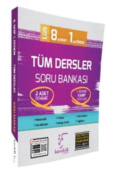 Karekök Yayınları 8.Sınıf LGS Tüm Dersler 1.Dönem Soru Bankası