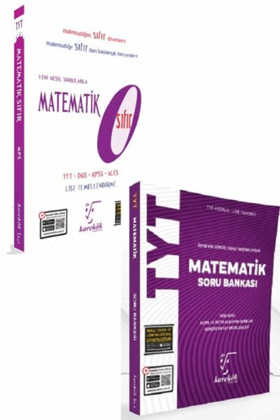 Karekök Yayınları TYT AYT Matematik Kazandıran Set