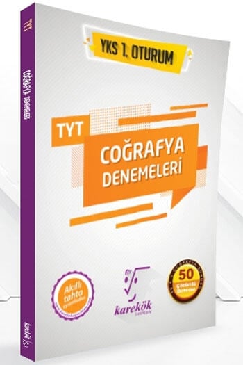 Karekök Yayınları TYT Coğrafya Denemeleri