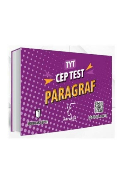 Karekök Yayınları TYT Paragraf Cep Test