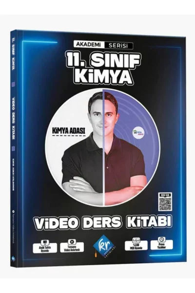 KR Akademi Yayınları 2024 Kimya Adası 11.Sınıf Kimya Video Ders Kitabı