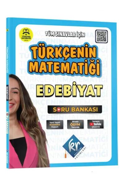KR Akademi Yayınları 2024 Gamze Hoca Türkçenin Matematiği Tüm Sınavlar İçin Edebiyat Soru Bankası