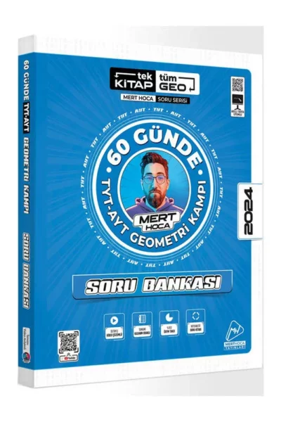 KR Akademi Yayınları 2024 60 Günde Geometri TYT-AYT Kampı Soru Bankası
