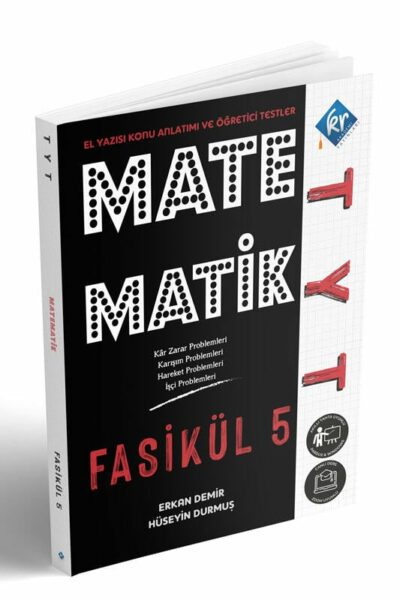 KR Akademi TYT Matematik El Yazısı Konu Anlatım 5. Fasikül