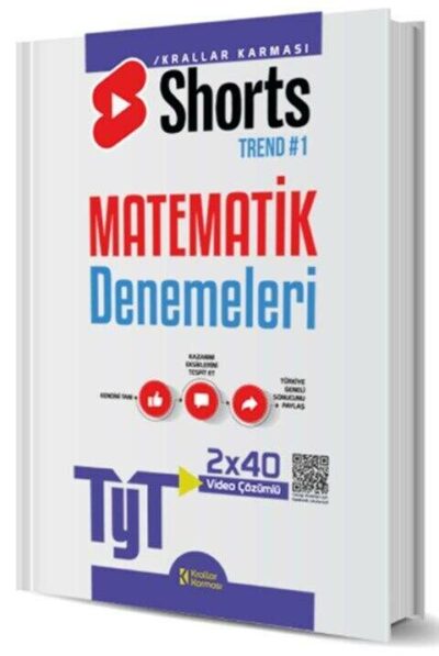 Krallar Karması Yayınları TYT Matematik 2x40 Shorts Deneme