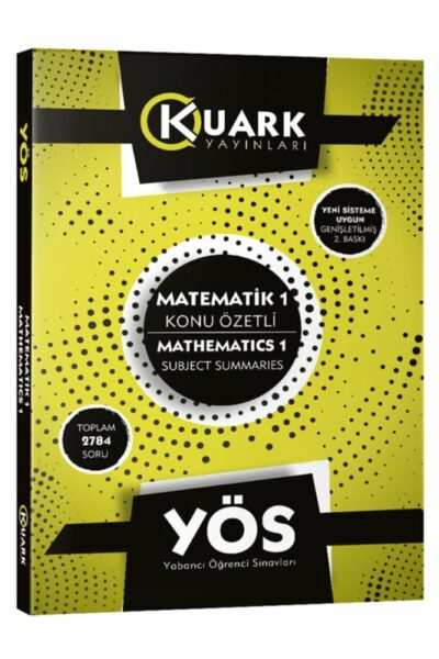 Kuark Yayınları YÖS Matematik Soru Bankası