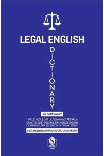Spesifik Yayınları Legal English Dictionary