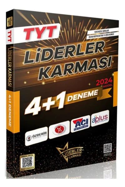 Liderler Karması Yayınları 2024 TYT 4+1 Deneme Seti