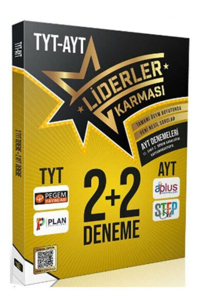 9786057276544 Liderler Karması, 2024, TYT Kitap, AYT Kitap, Deneme Kitabı