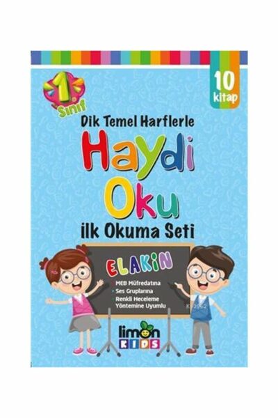 limonKIDS Haydi Oku 1. Sınıf İlk Okuma Seti 10 Cilt Takım