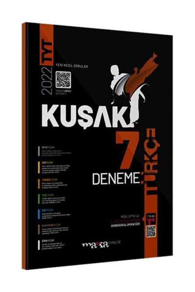 Marka Yayınları 2022 TYT Türkçe Kolaydan Zora 7 Kuşak Deneme