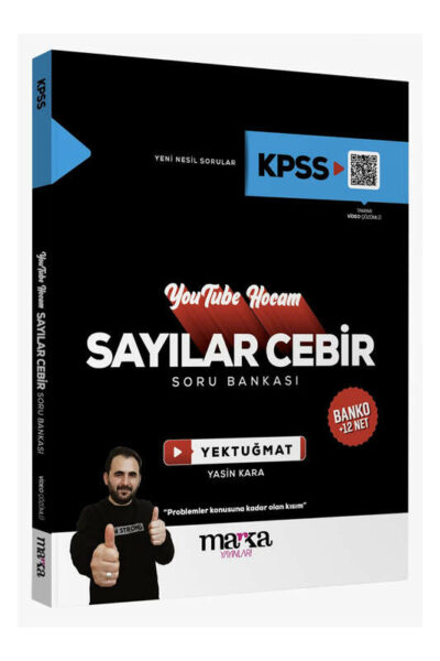 Marka Yayınları 2024 Youtube Hocam KPSS Sayılar Cebir Soru Bankası