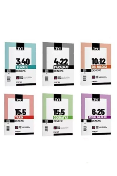 Marka Yayınları 2024 TYT Sözel Branş Deneme Seti (6 Kitap)