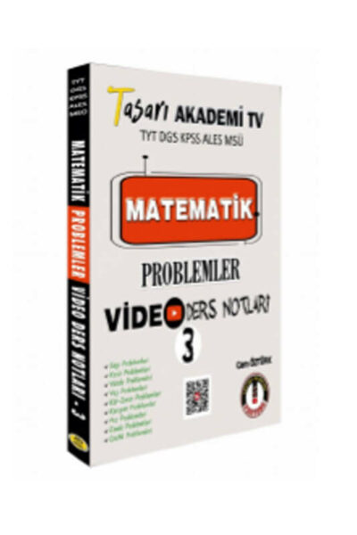 Tasarı Eğitim Yayınları Matematik Problemler Video Ders Notları 3