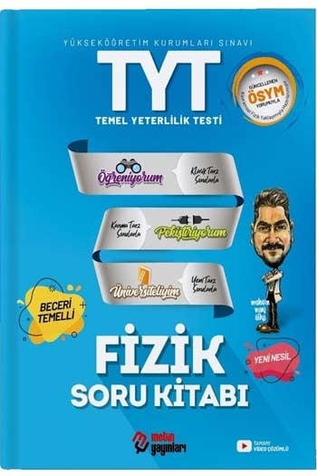 Metin Yayınları 2021 TYT Fizik Soru Kitabı