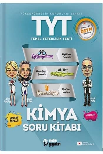 Metin Yayınları 2021 TYT Kimya Soru Kitabı