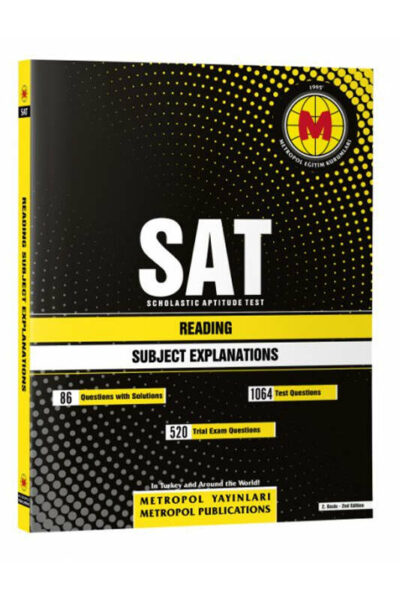 Metropol Yayınları SAT Mathematics Subject Explanations