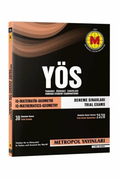 Metropol Yayınları YÖS IQ Konu Anlatımlı 2