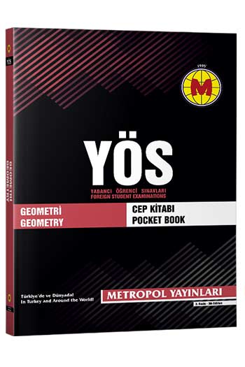 Metropol Yayınları YÖS Geometri Cep Kitabı