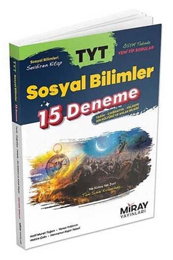 Miray Yayınları YKS TYT Sosyal Bilimler 15 Deneme