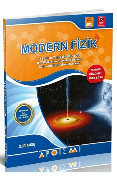 Apotemi Yayınları Modern Fizik