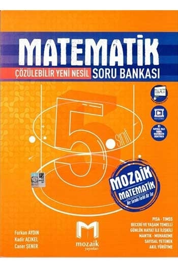 Mozaik Yayınları 5. Sınıf Matematik Soru Bankası