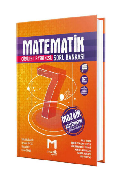 Mozaik Yayınları 2024 7.Sınıf Matematik Soru Bankası