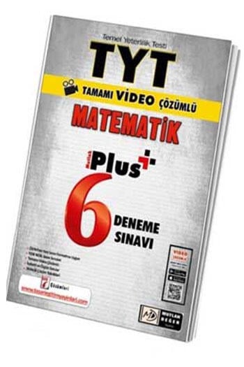 Mutlak Değer Yayınları TYT Matematik Video Çözümlü 6 Plus Deneme
